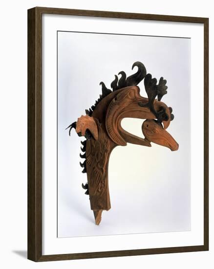 A Griffin Holding a Deer's Head (Termina), 5th Century Bc-null-Framed Photographic Print