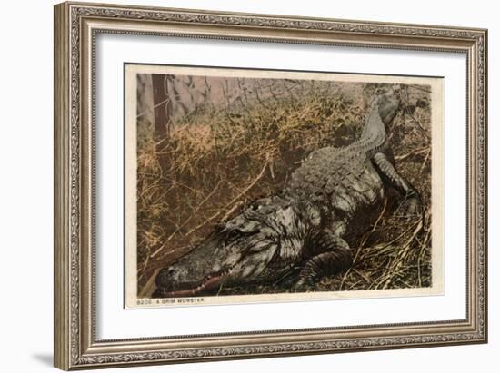 A Grim Monster, C.1915-null-Framed Giclee Print