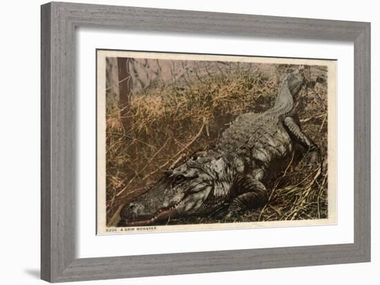 A Grim Monster, C.1915-null-Framed Giclee Print