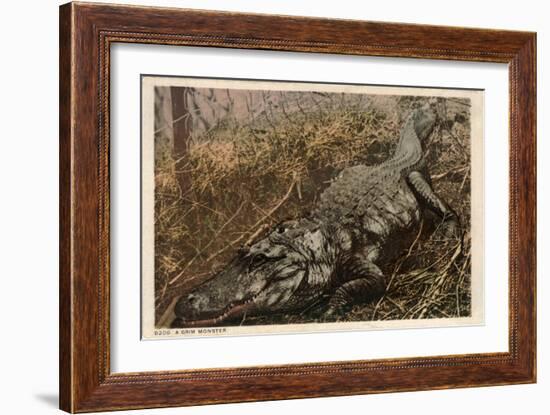 A Grim Monster, C.1915-null-Framed Giclee Print