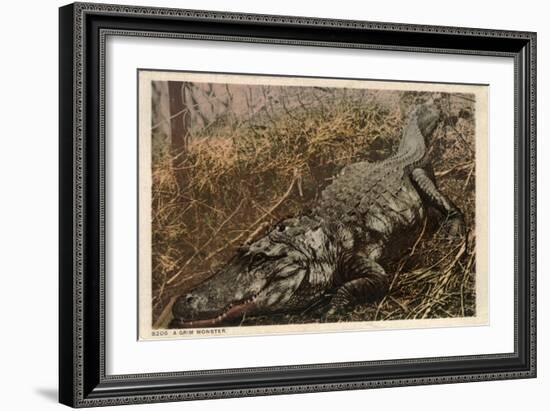 A Grim Monster, C.1915-null-Framed Giclee Print
