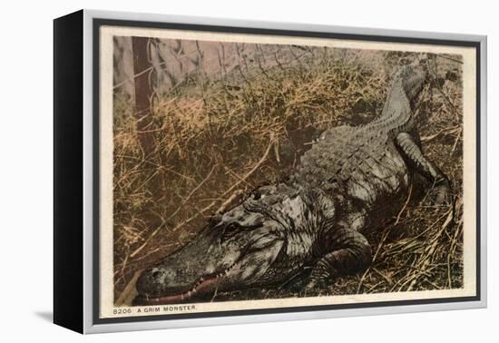 A Grim Monster, C.1915-null-Framed Premier Image Canvas