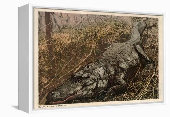 A Grim Monster, C.1915-null-Framed Premier Image Canvas