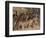 A Group of Afghan Construction Daily Workers Wait to be Hired-null-Framed Photographic Print