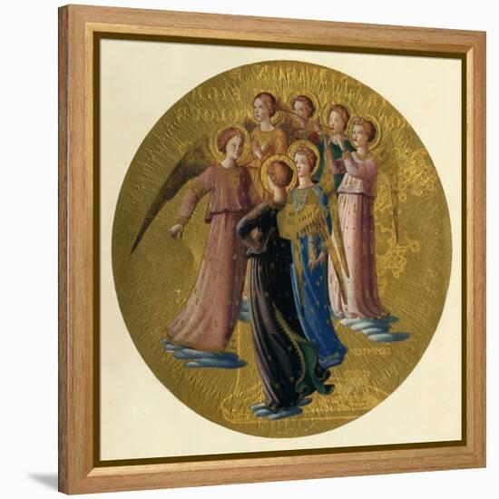 'A Group of Angels', 15th century, (c1909)-Fra Angelico-Framed Premier Image Canvas