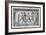 A Group Of Athletes Running, Greece 1906 Olympic Games, 1 Drachma, Unused Stamp Design-null-Framed Giclee Print