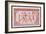 A Group Of Athletes Running, Greece 1906 Olympic Games, 2 Drachma, Unused Stamp Design-null-Framed Giclee Print