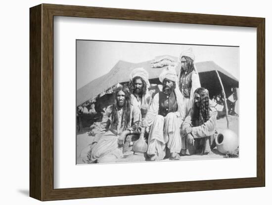 A group of Brahui of East Balochistan, 1902-F Bremner-Framed Photographic Print