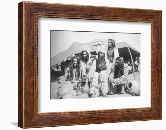 A group of Brahui of East Balochistan, 1902-F Bremner-Framed Photographic Print