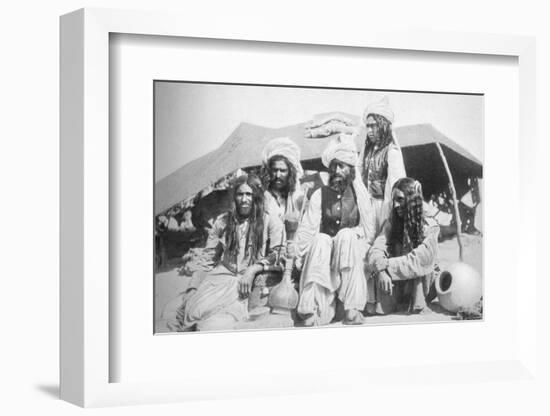 A group of Brahui of East Balochistan, 1902-F Bremner-Framed Photographic Print