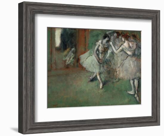 A Group of Dancers, 1890-Edgar Degas-Framed Art Print