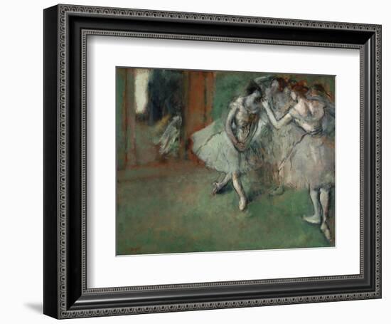 A Group of Dancers, 1890-Edgar Degas-Framed Art Print