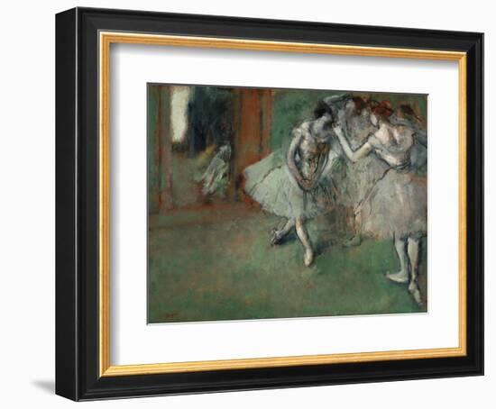 A Group of Dancers, 1890-Edgar Degas-Framed Art Print