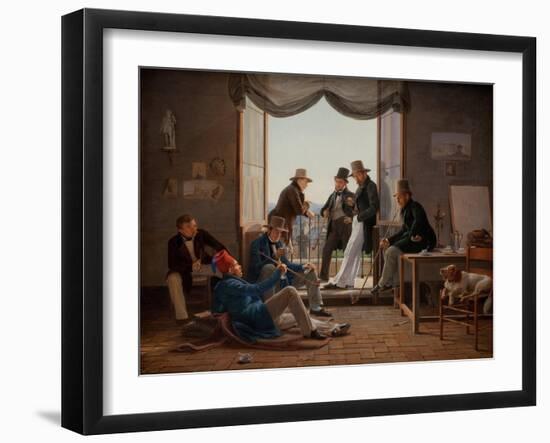 A Group of Danish-Constantin Hansen-Framed Giclee Print