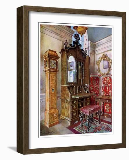 A Group of Early 18th Century Furniture, 1910-Edwin Foley-Framed Giclee Print