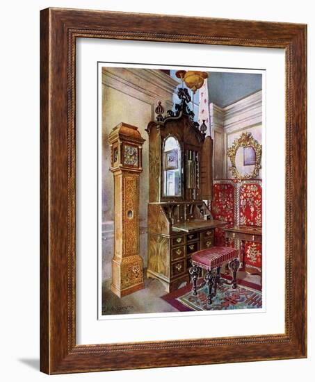 A Group of Early 18th Century Furniture, 1910-Edwin Foley-Framed Giclee Print