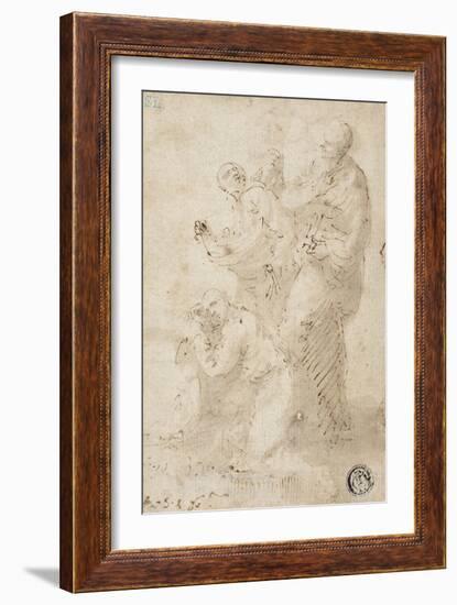 A group of figures, c.1649-Jusepe de Ribera-Framed Giclee Print