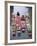 A Group of Four Women Market Traders in Boats Laden with Fruit and Flowers, Thailand-Gavin Hellier-Framed Photographic Print