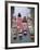 A Group of Four Women Market Traders in Boats Laden with Fruit and Flowers, Thailand-Gavin Hellier-Framed Photographic Print