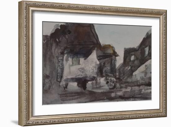 A Group of Houses-Hercules Brabazon Brabazon-Framed Giclee Print