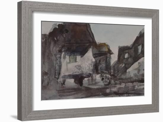 A Group of Houses-Hercules Brabazon Brabazon-Framed Giclee Print