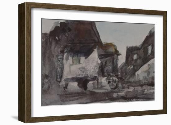 A Group of Houses-Hercules Brabazon Brabazon-Framed Giclee Print