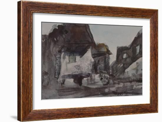 A Group of Houses-Hercules Brabazon Brabazon-Framed Giclee Print