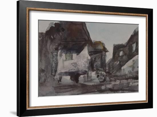 A Group of Houses-Hercules Brabazon Brabazon-Framed Giclee Print