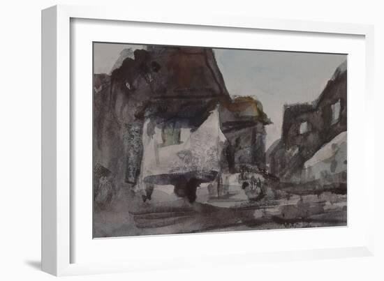 A Group of Houses-Hercules Brabazon Brabazon-Framed Giclee Print