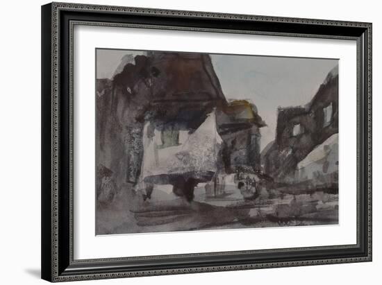 A Group of Houses-Hercules Brabazon Brabazon-Framed Giclee Print