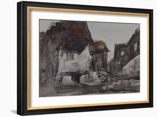 A Group of Houses-Hercules Brabazon Brabazon-Framed Giclee Print