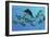 A Group of Ichthyosaurs Swimming in Prehistoric Waters-Stocktrek Images-Framed Premium Giclee Print