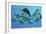 A Group of Ichthyosaurs Swimming in Prehistoric Waters-Stocktrek Images-Framed Premium Giclee Print