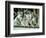 A Group of Koalas Gather Atop a Fence-null-Framed Photographic Print