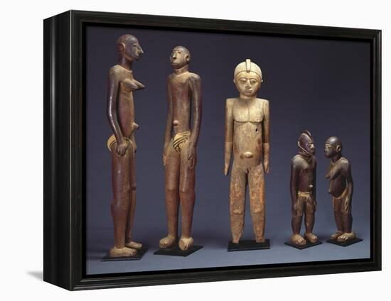 A Group of Lobi Figures-null-Framed Premier Image Canvas