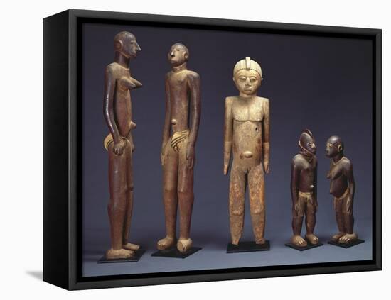 A Group of Lobi Figures-null-Framed Premier Image Canvas