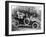 A Group of Men and Women Taking an Outing in a 1907 Mercedes, 1908-null-Framed Photographic Print