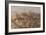 A Group of Oryx on the Run in Namib-Naukluft National Park-Alex Saberi-Framed Photographic Print