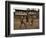 A Group of Panamanian Youths Slide Through the Mud During a Pick-Up Game of Soccer-null-Framed Photographic Print