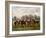 A Group of Polo Ponies, Dainty, Gold, Redskin, Miss Edge, and Piper-Henry Frederick Lucas-Lucas-Framed Giclee Print