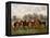 A Group of Polo Ponies, Dainty, Gold, Redskin, Miss Edge, and Piper-Henry Frederick Lucas-Lucas-Framed Premier Image Canvas