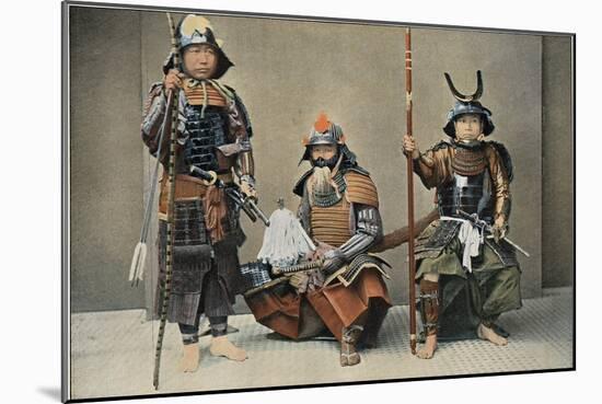 A Group of Samurai, C1890-null-Mounted Giclee Print