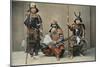 A Group of Samurai, C1890-null-Mounted Giclee Print