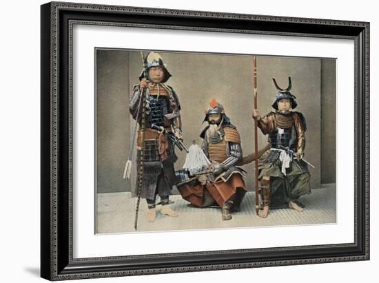 A Group of Samurai, C1890-null-Framed Giclee Print