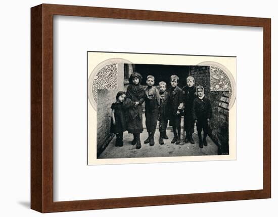 'A Group of the Aristocracy', 1901-Unknown-Framed Photographic Print