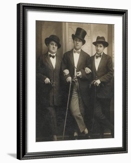 A Group of Three Transvestites-null-Framed Photographic Print