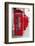 A Group of Typical Red London Phone Cabins-Kamira-Framed Photographic Print