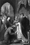 John's Submission to King Richard-A.H. Payne-Art Print