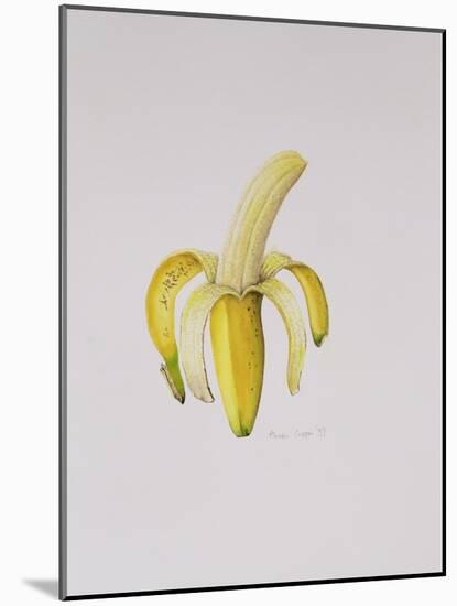 A Half-Peeled Banana, 1997-Alison Cooper-Mounted Giclee Print