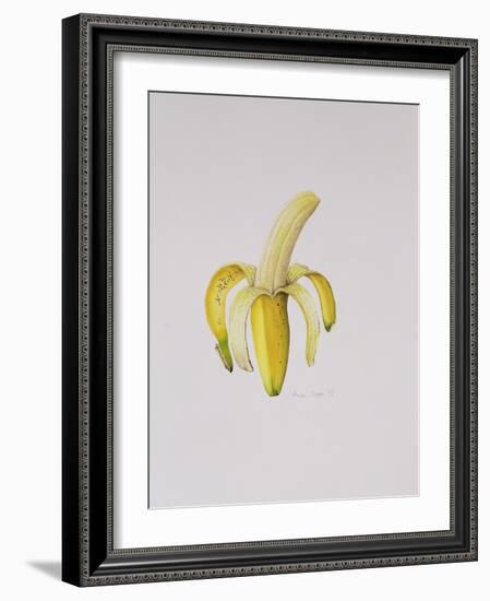 A Half-Peeled Banana, 1997-Alison Cooper-Framed Giclee Print